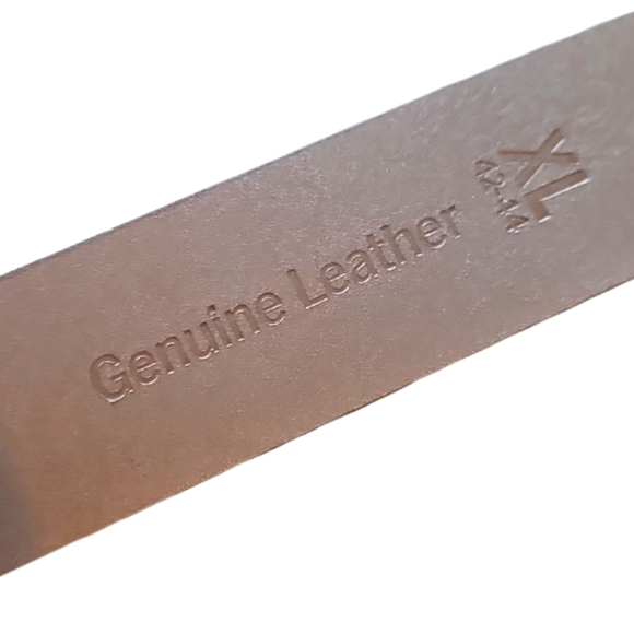 NEW! TIMBERLAND Genuine Leather Men's Dark Brown Belt XL 42/44. - Picture 4 of 4